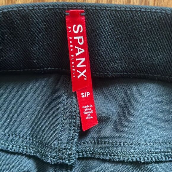 Spanx Black Jeanish Leggings Sz S - Picture 3 of 7